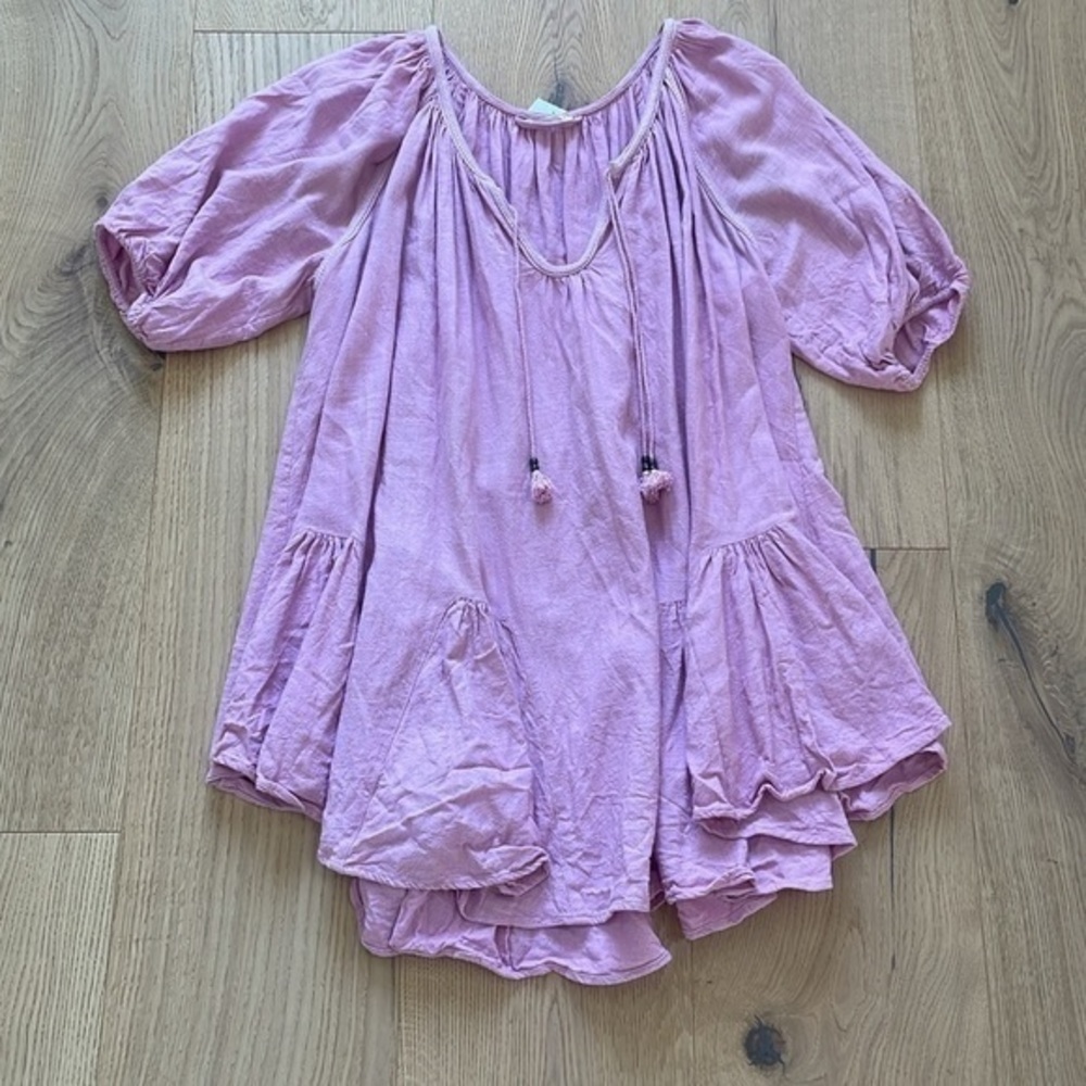 Spell & the Gypsy Collective Bella Smock Dress Orchid -no sash XL